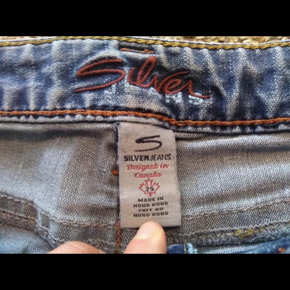 Silver shorts - Picture 2 of 3